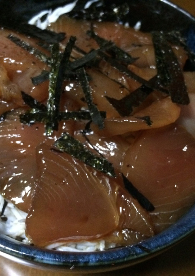 しらすとメキジの漬け丼♪-レシピのメイン写真