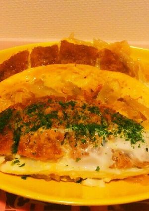 【たまに食べたい】メンチカツの卵とじ-レシピのメイン写真