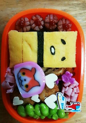 ぐでたま弁当-レシピのメイン写真