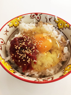 チャンジャwith卵かけご飯-レシピのメイン写真