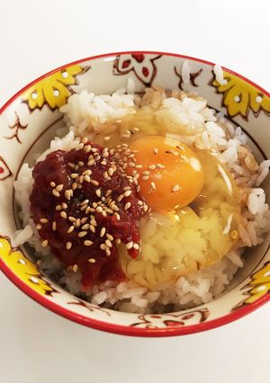 チャンジャwith卵かけご飯-レシピのメイン写真