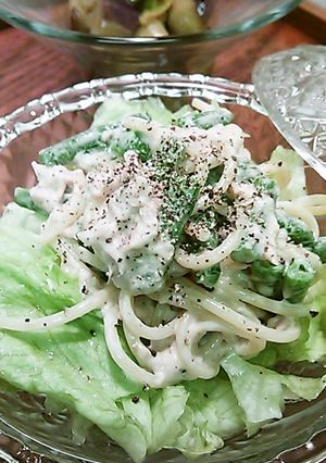 いんげんツナパスタサラダ-レシピのメイン写真