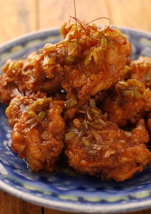 レンジでチンの簡単タレ☆油淋鶏-レシピのメイン写真