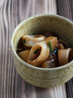 20分で、大根と烏賊のオイスター煮込み-レシピのメイン写真