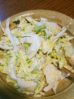 新玉ねぎとキャベツのサラダ-レシピのメイン写真