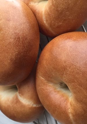 超簡単ベーグル！朝食にいかが(ﾟ∀ﾟ*)-レシピのメイン写真