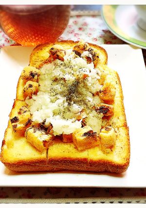 ﾗｰﾏ×薄あげ♡京都エレベーターﾄｰｽﾄ-レシピのメイン写真
