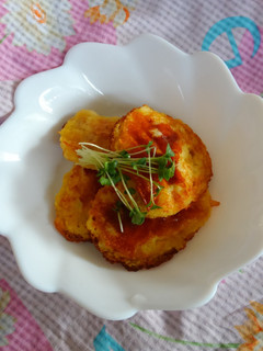 ツナと長芋のとろ~りさっくり焼き♪-レシピのメイン写真