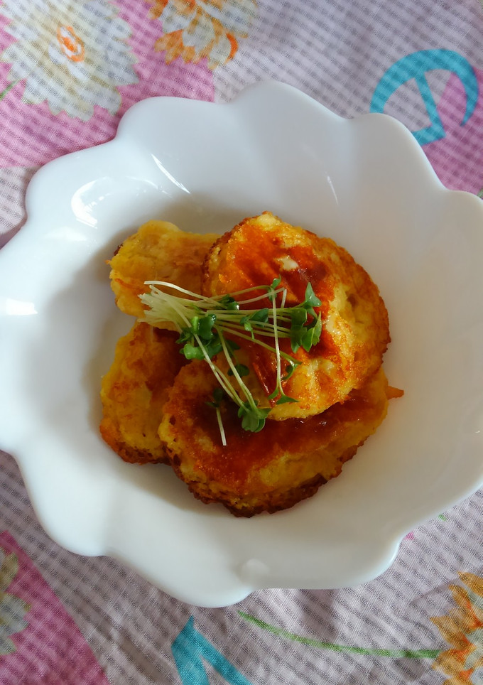 ツナと長芋のとろ～りさっくり焼き♪-レシピのメイン写真