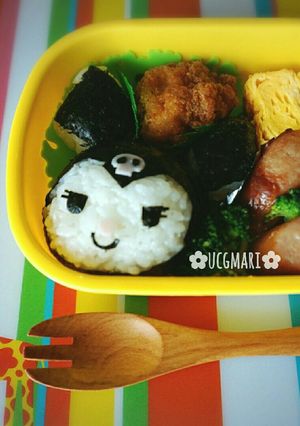 キャラ弁☆クロミちゃん(マイメロディ)-レシピのメイン写真
