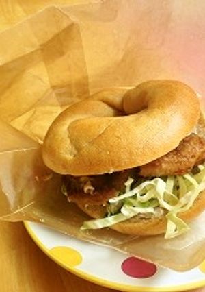 豚みそ漬けベーグルサンド-レシピのメイン写真