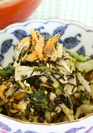 給食でも人気♪のり酢あえ-レシピのメイン写真