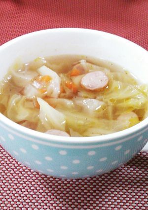 キャベツ消費♪具だくさんコンソメスープ☆-レシピのメイン写真