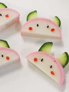 簡単☆かまぼこうさぎ-レシピのメイン写真