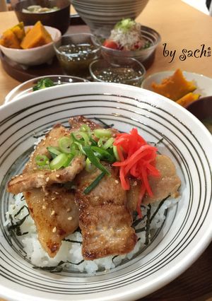 【作り置き・冷凍保存】豚の味噌漬け丼-レシピのメイン写真