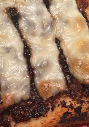 バター風味★手作り五平味噌チーズトースト-レシピのメイン写真
