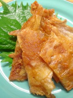 カリッ!パリッ!鶏皮煎餅だよ~-レシピのメイン写真
