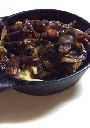 チョコ・ポテ・ベーコンスキレット-レシピのメイン写真