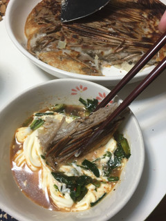 シラス玉ネギお好み焼蕎麦-レシピのメイン写真