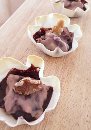 餡チーズクリームのお花のカップ-レシピのメイン写真