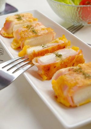 長芋のベーコン巻きピカタ☆-レシピのメイン写真