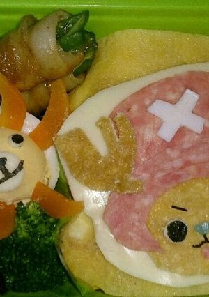 ワンピース☆チョッパー＆サニー号-レシピのメイン写真