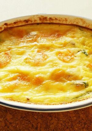 簡単ふわふわ卵と豆腐のグラタン-レシピのメイン写真
