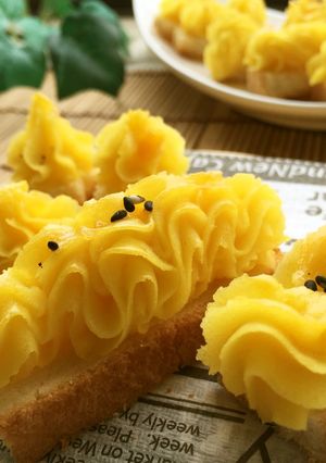 オレンジ香る✿すいーとぽてトースト-レシピのメイン写真