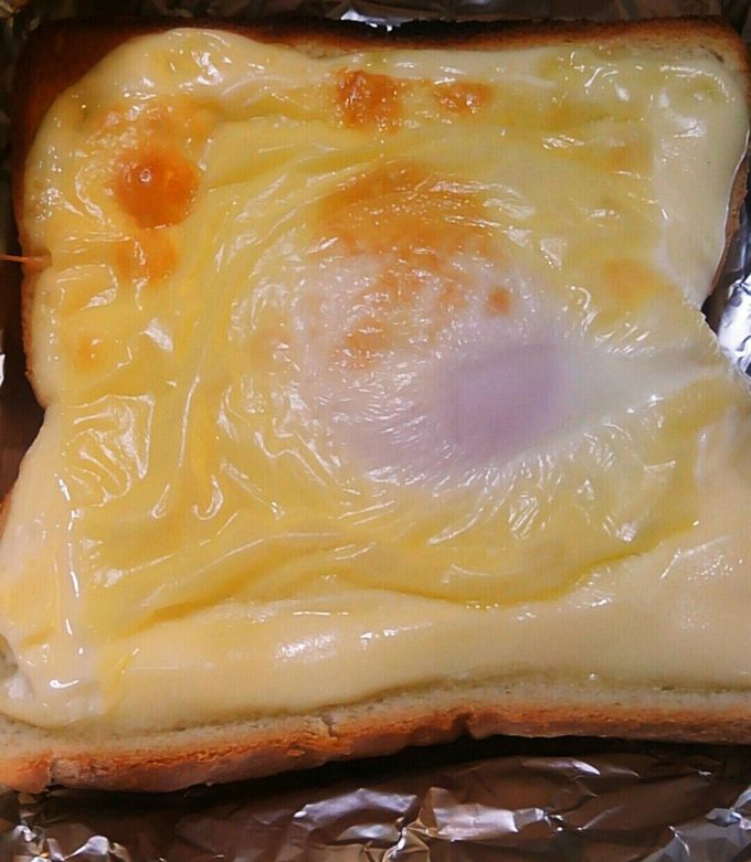 簡単！エッグトースト♡ by ♡Love0517♡ 【クックパッド】 簡単