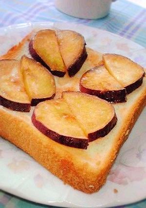 醤油麹とバターの風味 さつま芋トースト-レシピのメイン写真
