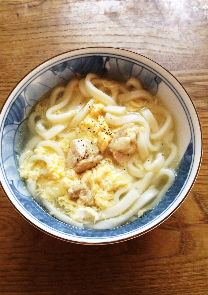簡単☆とりたまうどん-レシピのメイン写真