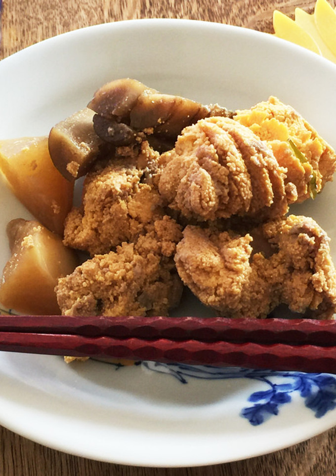 魚卵の季節〜根菜との炊き合わせ-レシピのメイン写真