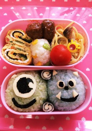 モンスターズインク☆キャラ弁-レシピのメイン写真