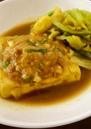 ツナ豆腐★カレー風味煮-レシピのメイン写真