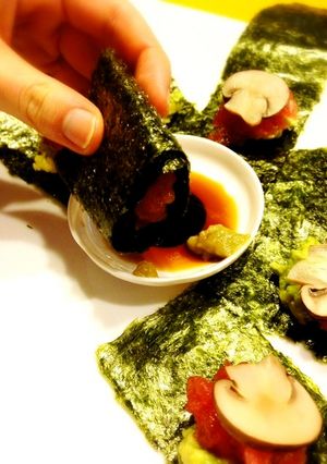 薬膳★美肌マグロアボカドユッケ風おつまみ-レシピのメイン写真