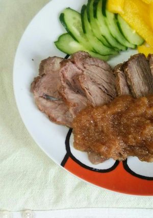 ローストビーフの玉ねぎソース-レシピのメイン写真