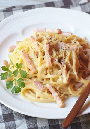フライパン１つで♪簡単濃厚カルボナーラ-レシピのメイン写真