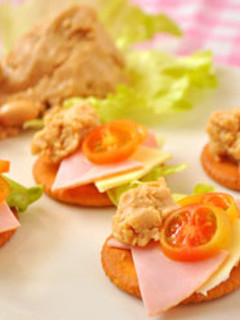 蒸し豆フムスのカナッペ-レシピのメイン写真