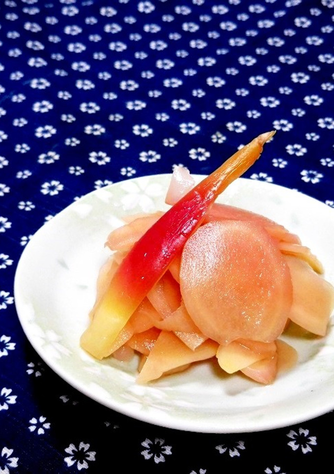 ちょぴり甘め✿新生姜の甘酢漬け✿-レシピのメイン写真