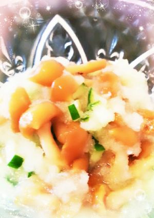 大根おろし・なめこ・きゅうり和え-レシピのメイン写真
