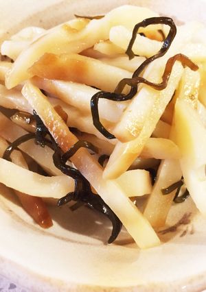 簡単作り置き☆じゃがいもの塩昆布和え-レシピのメイン写真