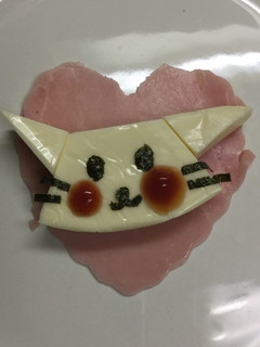 6Pチーズはーとねこ-レシピのメイン写真