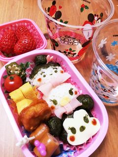 簡単☆ツムツム キャラ弁-レシピのメイン写真