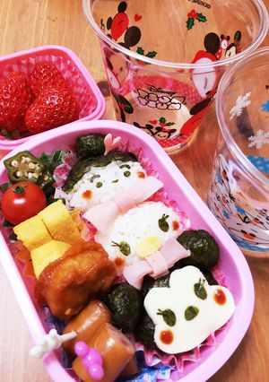 簡単☆ツムツム キャラ弁-レシピのメイン写真