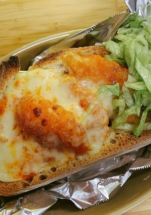 パリジャンの海老チリチーズ焼き-レシピのメイン写真