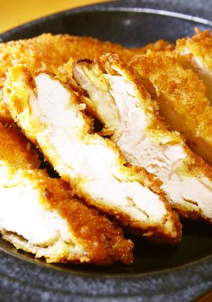 油はフライパン1cm！鶏むね肉チキンカツ-レシピのメイン写真