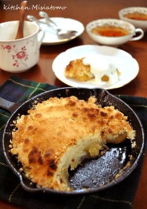 スキレットで♪アップルクランブル-レシピのメイン写真