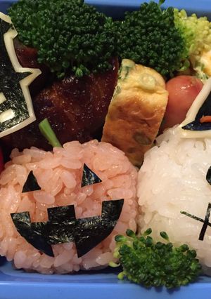 ☆キャラ弁☆ハロウィン-レシピのメイン写真