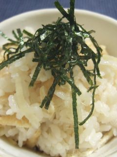 絶品!!新しょうがの炊き込みご飯-レシピのメイン写真