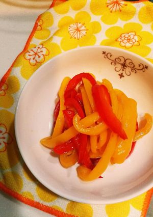 簡単 常備菜にも！パプリカのマリネ♪-レシピのメイン写真